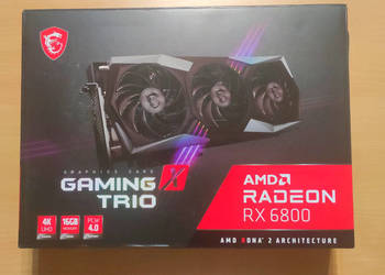Karta graficzna Radeon RX 6800 16GB MSI GAMING TRIO, DARMOWA wysyłka