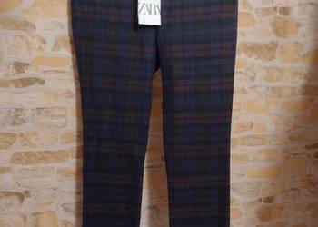 (36/S)ZARA/Ekskluzywne spodnie,legginsy/rurki z Londynu/NOWE
