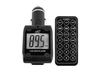 Transmiter FM MP3 w Samochodzie z pilotem