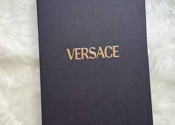 Pudełko Versace nowe, oryginalne + GRATIS ! Czarne ze złotym nadrukiem