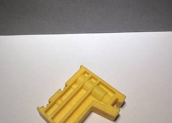 Trzymacz do złączek ZUG KU-1/35 żółty Pokój