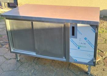 Stół gastronomiczny zabudowany 138,5x70x85