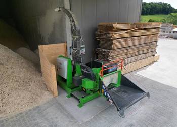 Rębak Rozdrabniacz do drewna Heizohack w zastosowaniu stacjonarnym Kożuchów