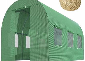 TUNEL FOLIOWY OGRODOWY SZKLARNIA 2x3m FOLIAK 6m2