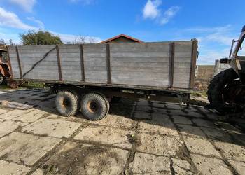 Przyczepa wywrotka 3 strona że Szwecji tandem ursus zetor Przyczepa wywrotka 3 strona że Szwecji tandem ursus zetor