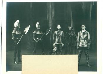 Zdjęcie teatralne Wiliam Szekspir " Król Ryszard Drugi" 1967