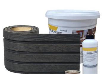 Lamel Elewacyjny GRAFIT Imitacja Drewna (zestaw 1m2)