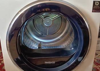 Suszarka Samsung 9 kg wsadu z pompą ciepła i silnikiem inwerterowym