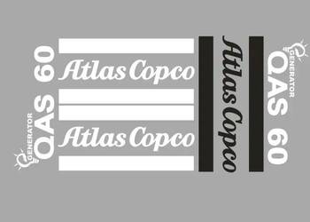Naklejki oklejenie ATLAS COPCO QAS 60 Zamiennik