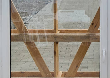 OKNA KacprzaK 123X117 OKNO Używane Plastikowe PCV