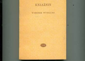 Wiersze wybrane - Kniaźnin