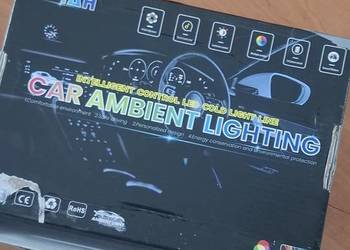 Oświetlenie Wnętrza LED Ambient Light – Zestaw 6 w 1 (App Control)