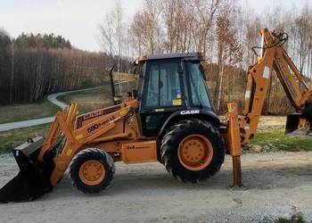 Koparko-ładowarka case 580sle