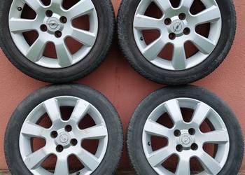 Felgi aluminiowe z oponami letnimi opel corsa