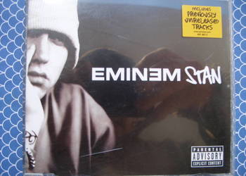 RAP singel CD ; EMINEM - STAN, 2000 rok.