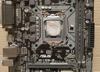 Płyta Główna ASUS H110M-D + Proc. i3-7100