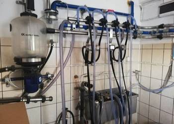 Dojarka przewodowa DeLaval 4 aparaty