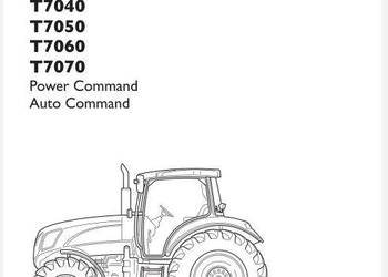 New Holland T7030 T7040 T7050 T7060 T7070 Auto, Power Command instrukcja PL