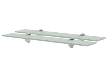 Półki szklane 2 szt. 60 x 10 cm 8 mm WM-3051513