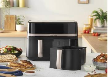 Frytkownica beztłuszczowa Russell Hobbs 9 l z dwiema komorami
