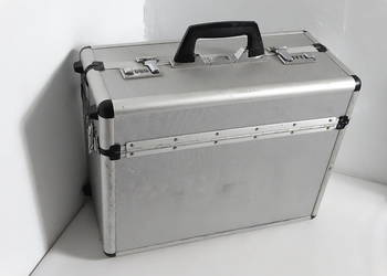 Solidna Aluminiowa Walizka Serwisowa / Kufer Transportowy – 45x35x21 cm