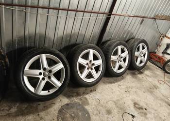 Felgi Alusy Koła Audi A4 A6 Passat itd 5x112 17" z zimowkami