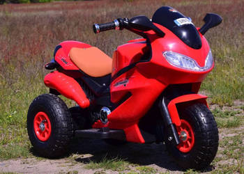 Autko motorek MOTOR 3KOŁOWY wydech na akumulator dla dzieci HZBB1188