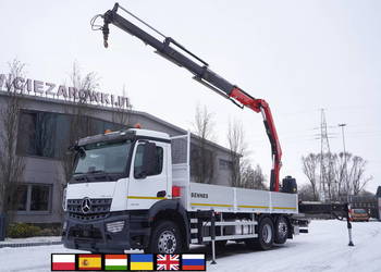 Mercedes-Benz Arocs 2536 6x2 E6 / Fassi F195A.0.23 / pilot/ rotator_246842