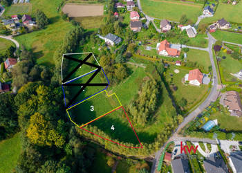 Działka Bielsko-Biała Księżycowa 1208m2