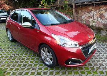 Peugeot 208 rok 2017, 1.2 Pure Tech benzyna, przebieg 72 tys.