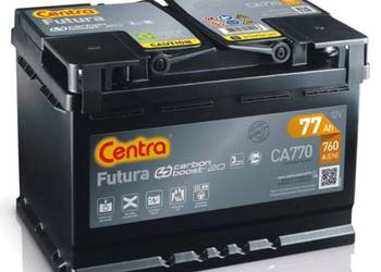 Akumulator 77Ah 760A  Centra FUTURA PRAWY PLUS