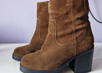 Buty dla kobiet ,jesienne ,brązowe