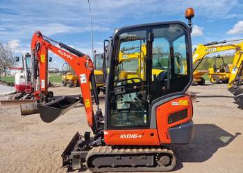 Minikoparka  Kubota  KX 016-4  2019r  przebieg  2200mtg  rozsuwane podwozie