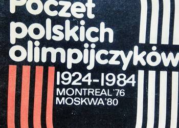 Poczet polskich olimpijczyków Moskwa outlet antykwariat