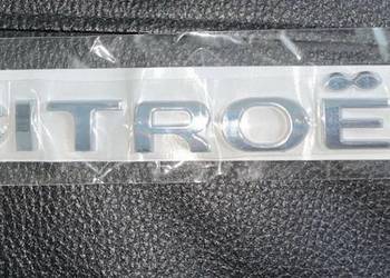 NOWY znaczek CITROEN emblemat logo srebrne chrom srebrny