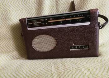 Radio "Selga" Retro PRL ZSRR. Sprawne