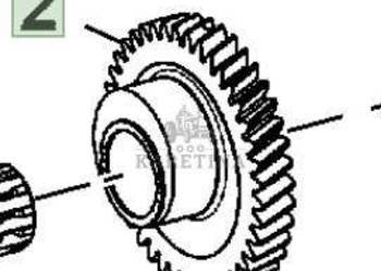 John Deere IVT AUTOPOWER 6820 6920 6920S Przekładnia Zębata Czołowa 41 Zęb…