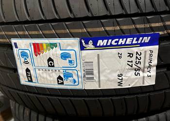 Sprzedam opony letnie MICHELIN PRIMACY 3 225/55 R17