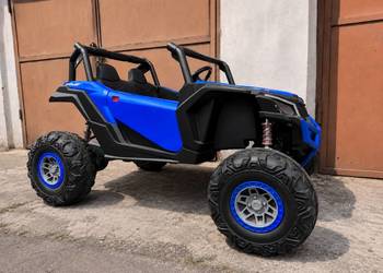 Duże auto elektryczne dla dzieci Buggy 4x4, 2-osobowe, pilot, 4 silniki