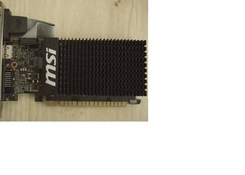 Karta graficzna  NVIDIA GEFORCE GT 710 1GB PCI-E MSI Low Profile