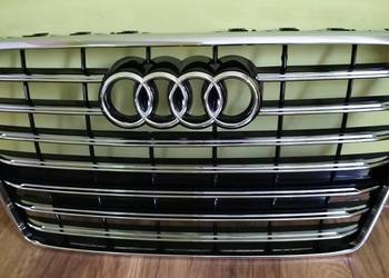 Grill Audi A8 D4 chrom 4H0853651AA stan bdb oryginał
