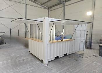 kontener morski 10 DV - modyfikacja - bar