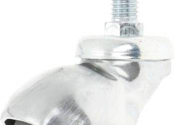 Koło skrętne gumowe Ø 40x35 mm, stalowy trzpień mocujący gwintowany nośnoś…