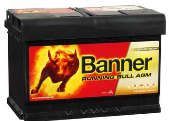 Akumulator 70Ah 720A Banner Running Bull 57001 AGM