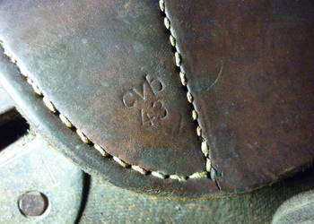 Siodło wojskowe . Wehrmacht horse