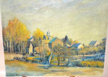 Olej na płótnie Celej 1992r 50/61cm