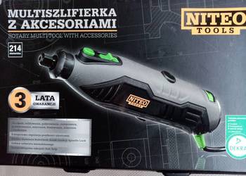 Multiszlifierka z regulacją prędkości +akcesoria Nowa