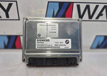  7511570 BMW E46 KOMPUTER STEROWNIK SILNIKA DME ORYGINAŁ