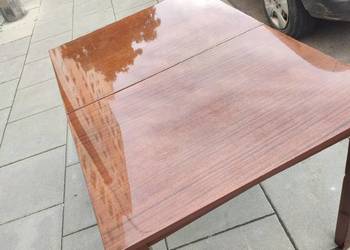 Stary rozkładany stół z okresu PRL- Vintage