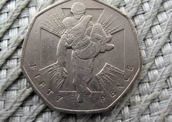 Wielka Brytania 50 Pensów 2006r - Akt Bohaterstwa